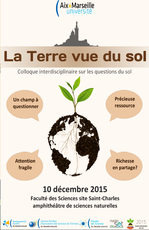 2015 – COLLOQUE – La terre vue du sol