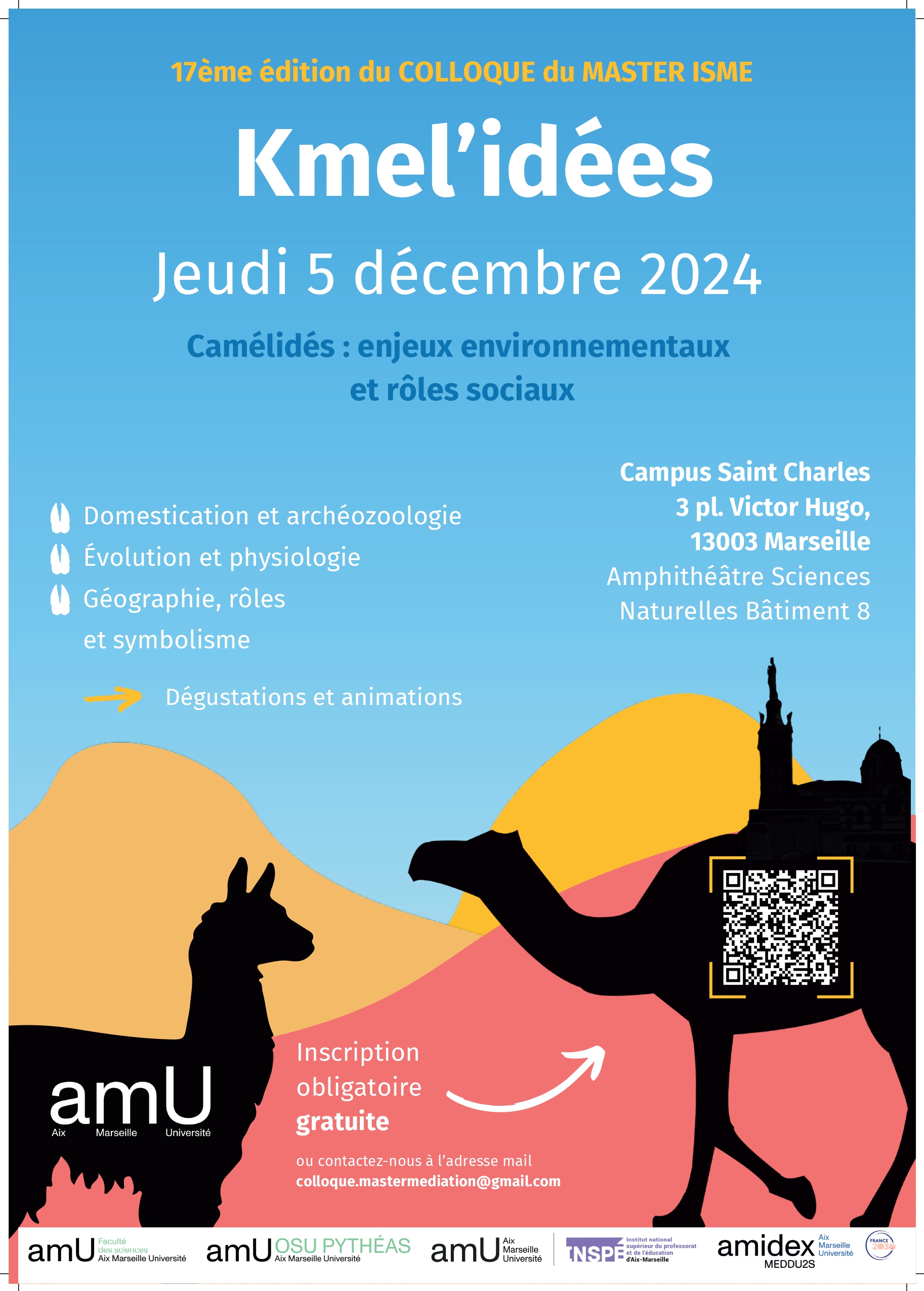 2024 – Kamel&rsquo;idées : Un colloque sur les Camélidés