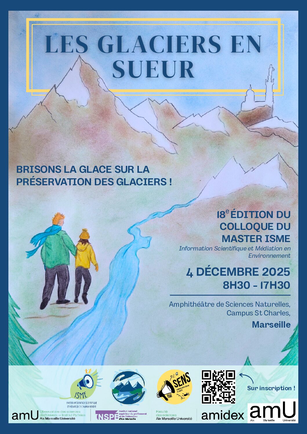 Les glaciers en sueur